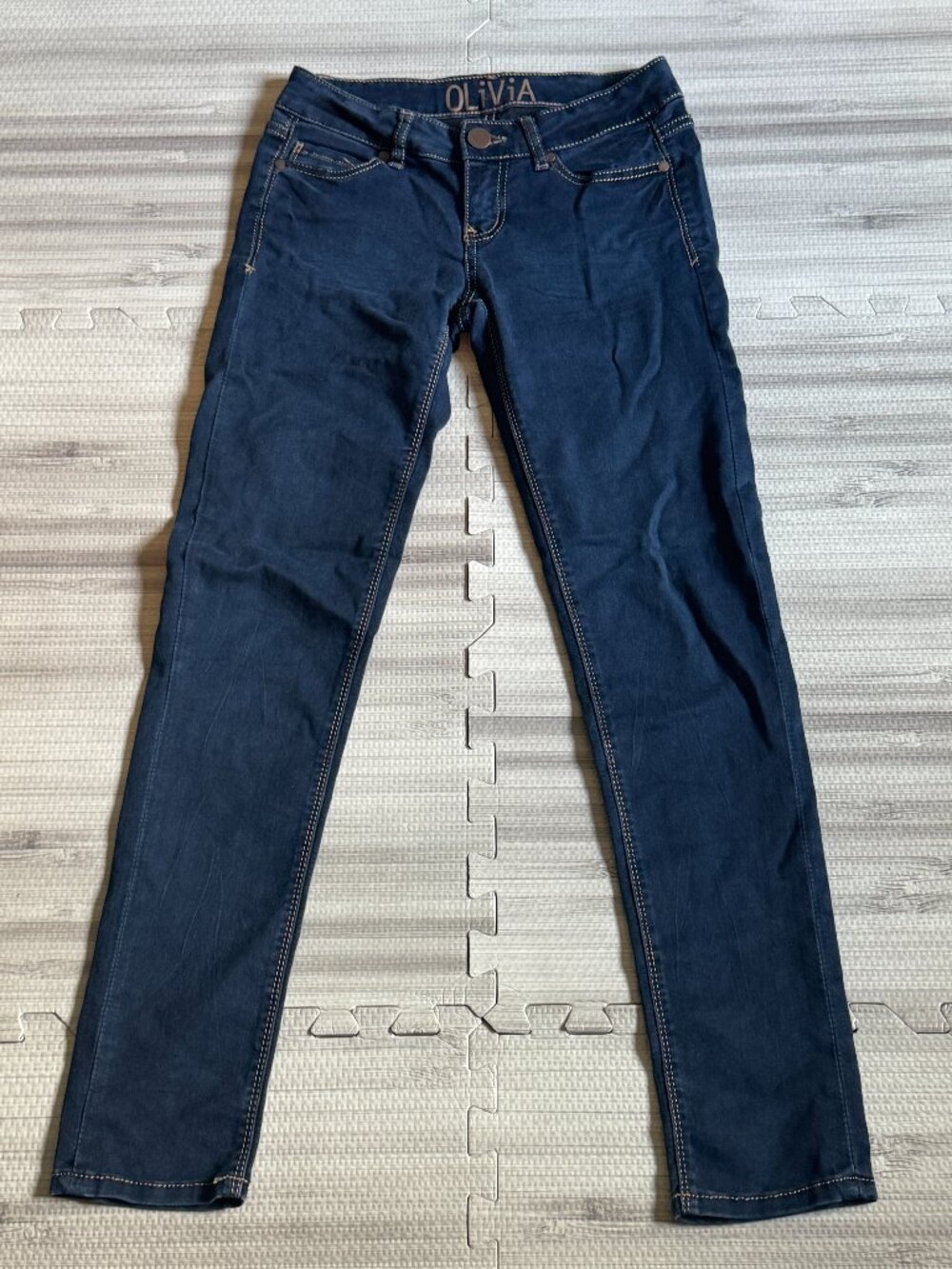 dELiA*s Juniors "Olivia" Dark Wash Skinny Jeans